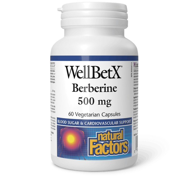 Thumbnail of Natural Factors - WELLBETX BERBERINE - 500 mg