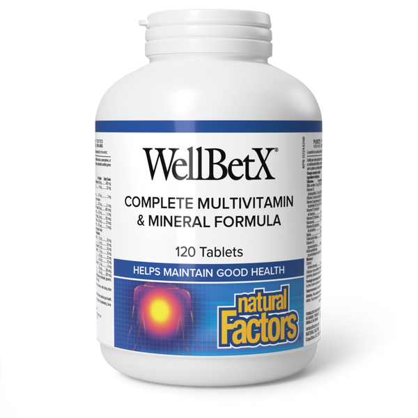 Thumbnail of Natural Factors - WELLBETX COMPLETE DIABETIC MULTIVITAMIN & MINERAL FORMULA