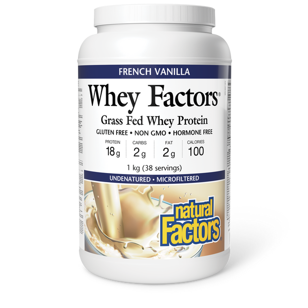 Thumbnail of Natural Factors - WHEY FACTORS - French Vanilla Flavour