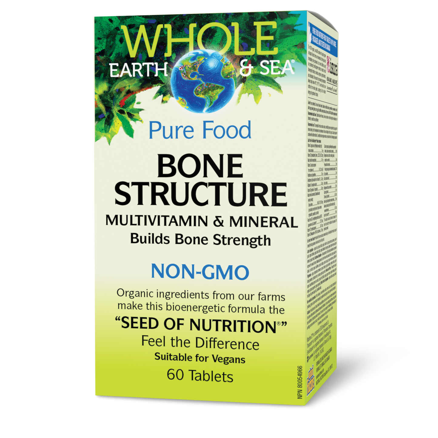 Natural Factors - WHOLE EARTH & SEA BONE STRUCTURE MULTIVITAMIN