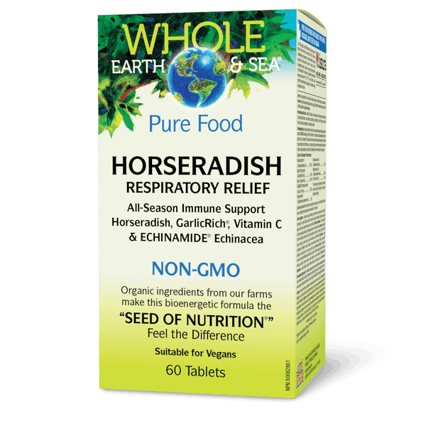 Thumbnail of Natural Factors - WHOLE EARTH & SEA HORSERADISH RESPIRATORY RELIEF