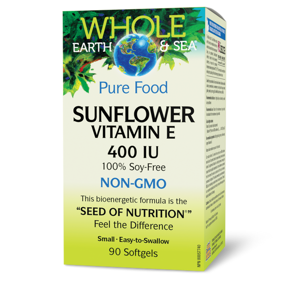 Thumbnail of Natural Factors - WHOLE EARTH & SEA SUNFLOWER VITAMIN E 400 IU