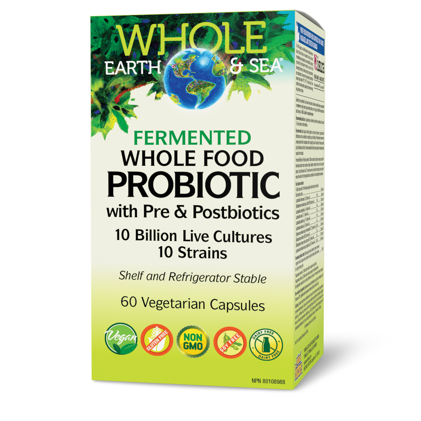 Natural Factors - WHOLE EARTH & SEA FERMENTED WHOLE FOOD PROBIOTIC