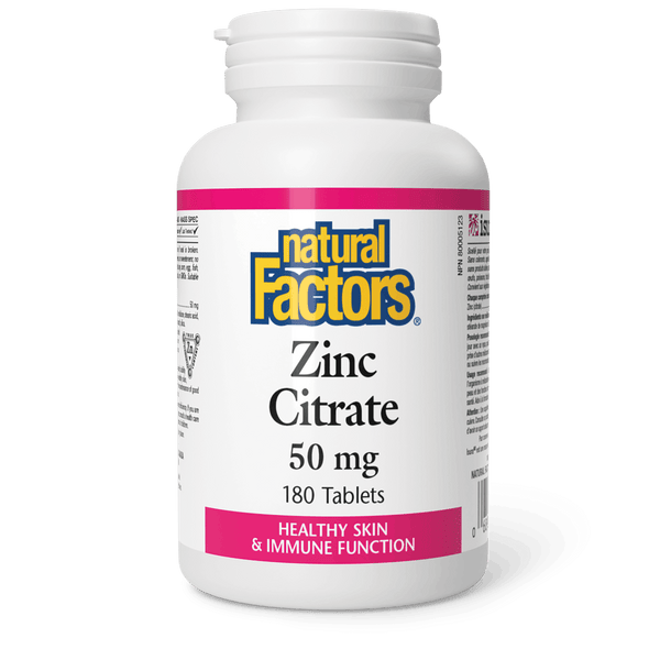 Thumbnail of Natural Factors - ZINC CITRATE - 50 mg