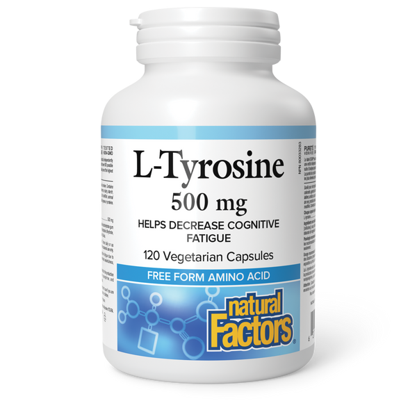 Thumbnail of Natural Factors - L-TYROSINE - 500 mg