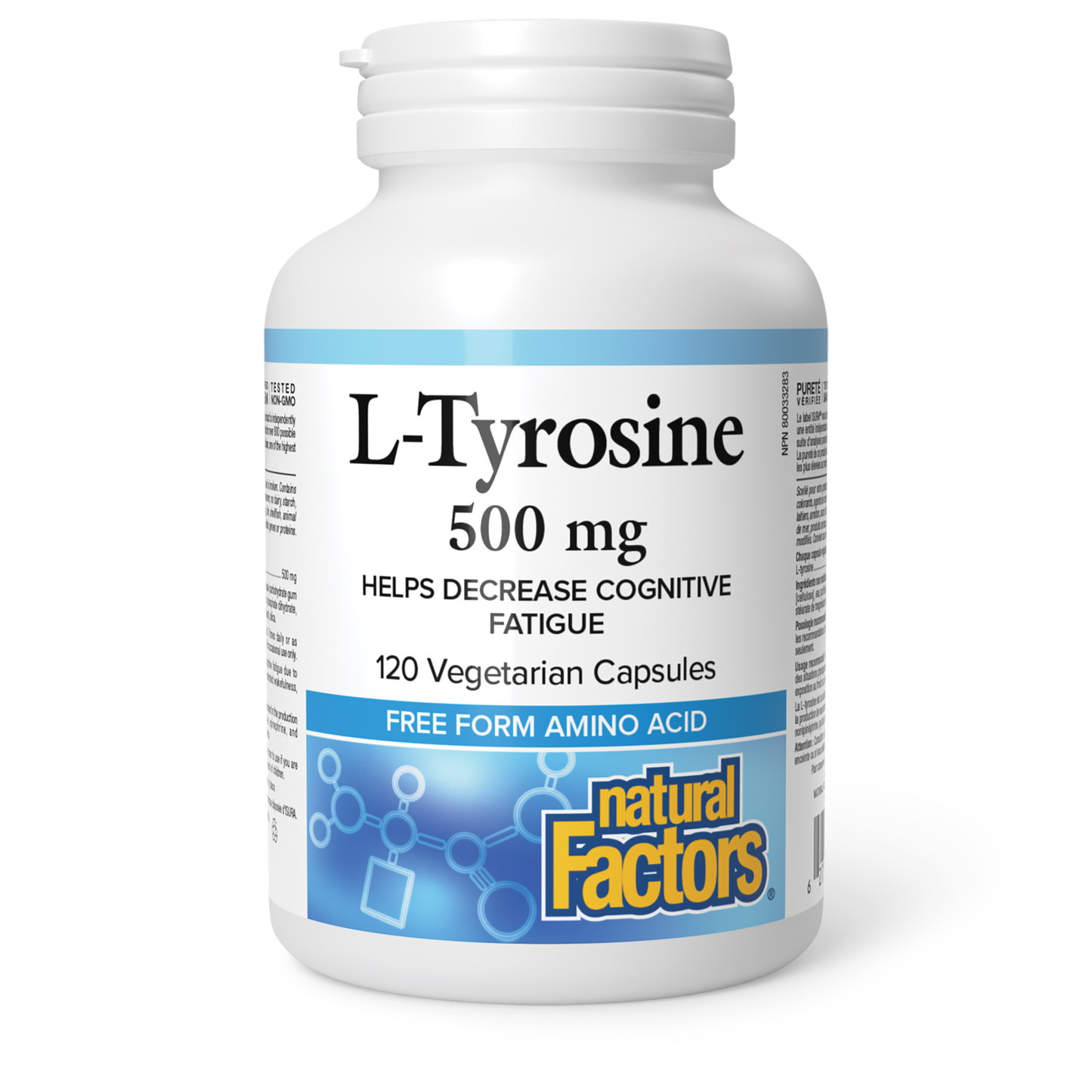 Natural Factors - L-TYROSINE - 500 mg