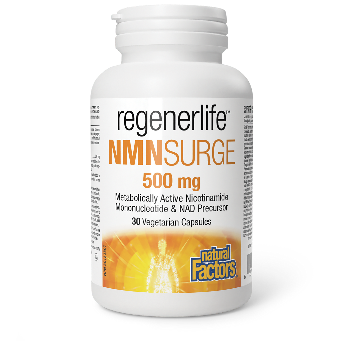 Natural Factors - RegenerLife NMN Surge 500mg