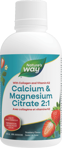 Thumbnail of Nature's Way - CALCIUM & MAGNESIUM 2:1 VIT K2 & COLLAGEN - Strawberry