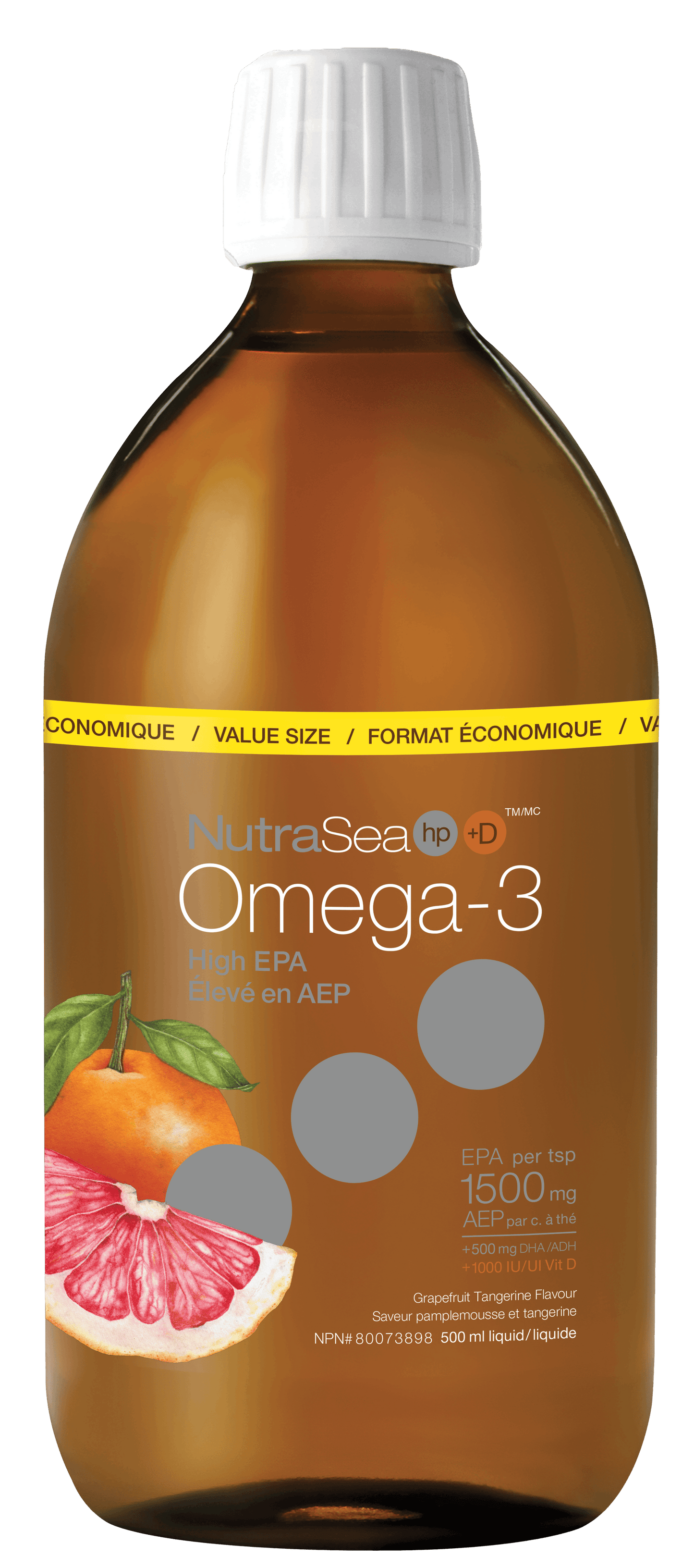 Nature's Way - NUTRAVEGE 2X OMEGA-3 PLANT - Cranberry Orange Flavour