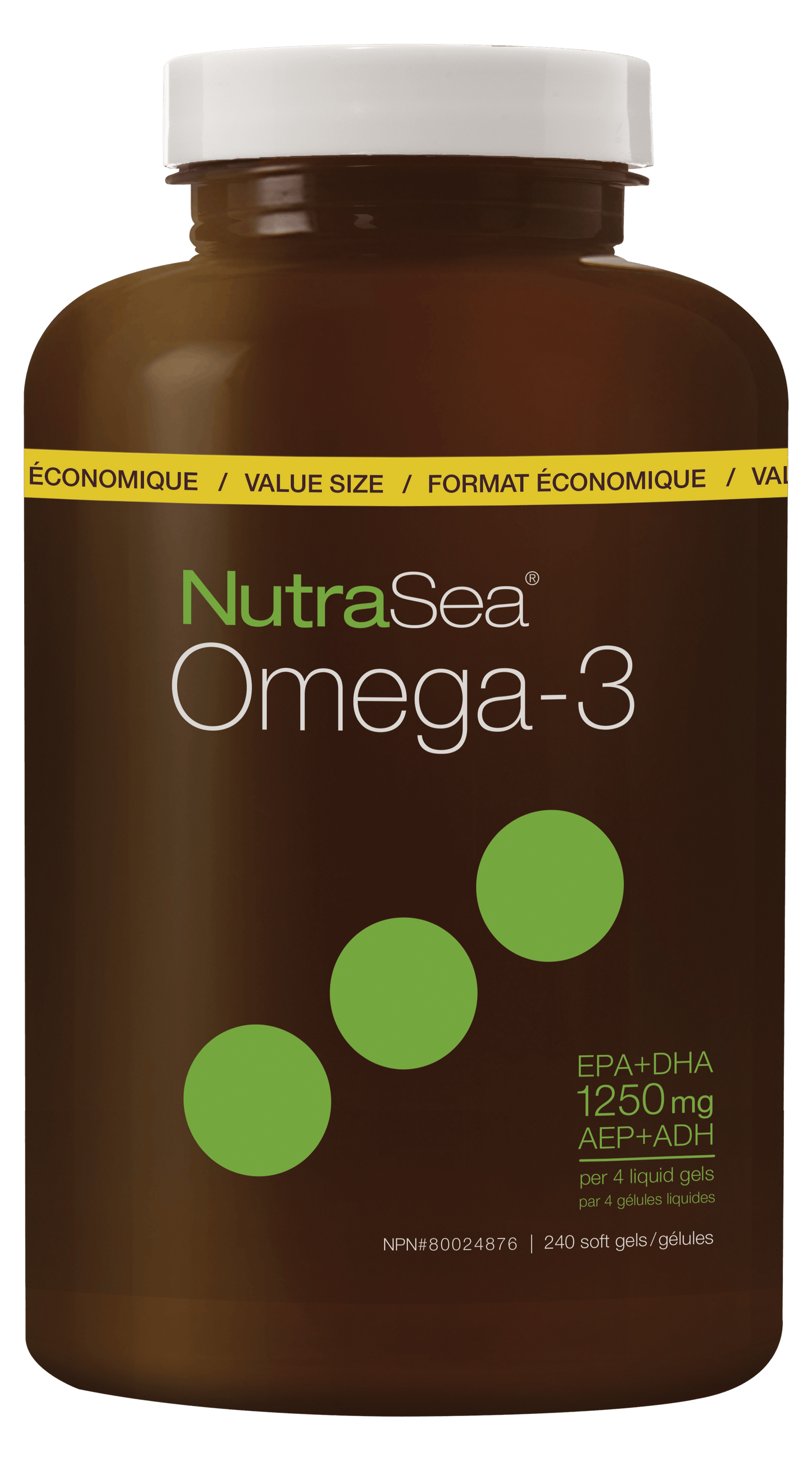 Nature's Way - NUTRASEA OMEGA-3 - Lemon Flavour