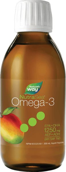 Nature's Way - NUTRASEA OMEGA-3 - Mango Flavour