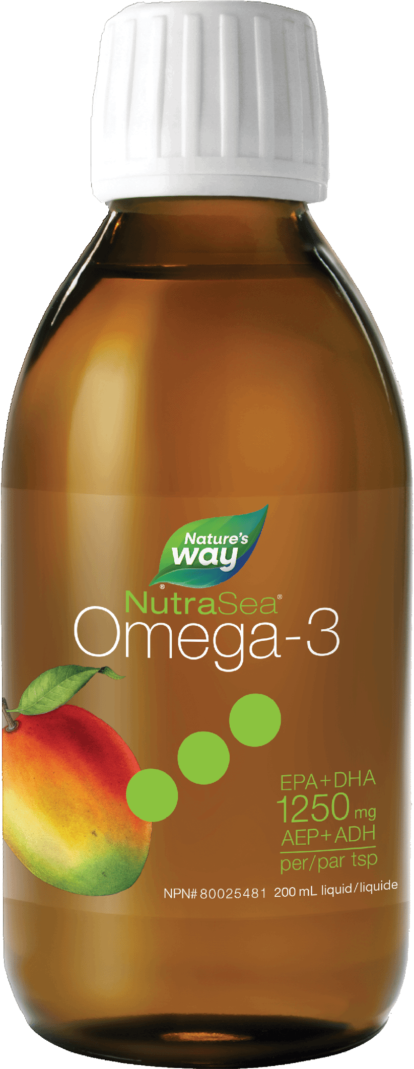 Nature's Way - NUTRASEA OMEGA-3 - Mango Flavour