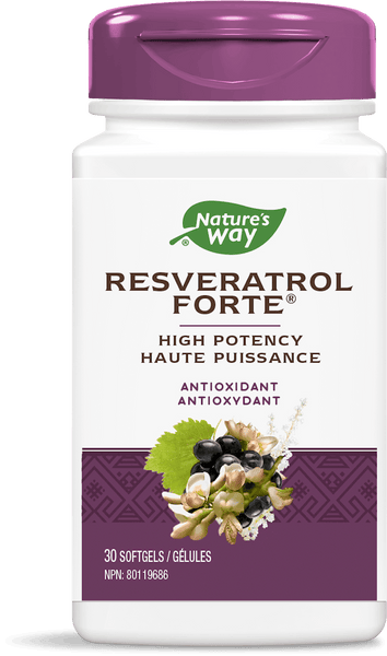 Nature's Way - RESVERATROL FORTE - HIGH POTENCY