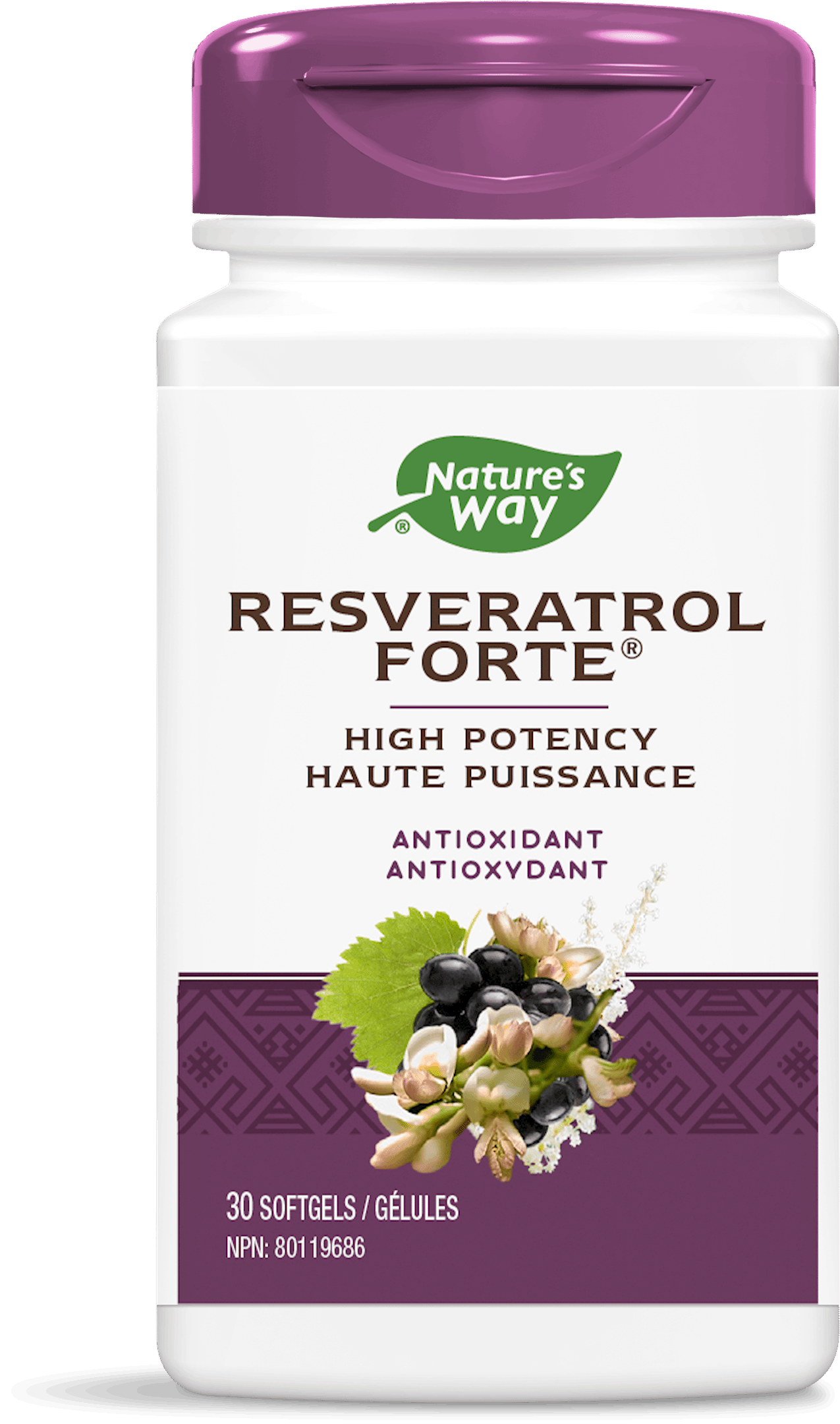 Nature's Way - RESVERATROL FORTE - HIGH POTENCY