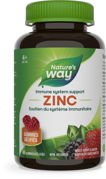 Nature's Way - ZINC GUMMIES - Mixed Berry