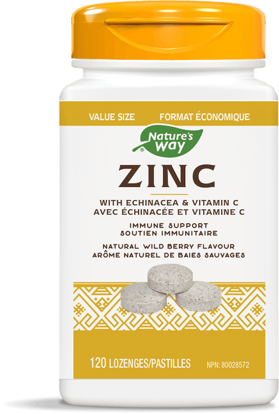 Thumbnail of Nature's Way - ZINC with ECHINACEA & VITAMIN C