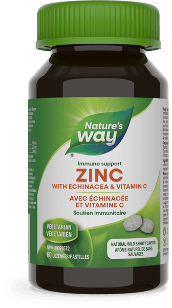 Thumbnail of Nature's Way - ZINC with ECHINACEA & VITAMIN C