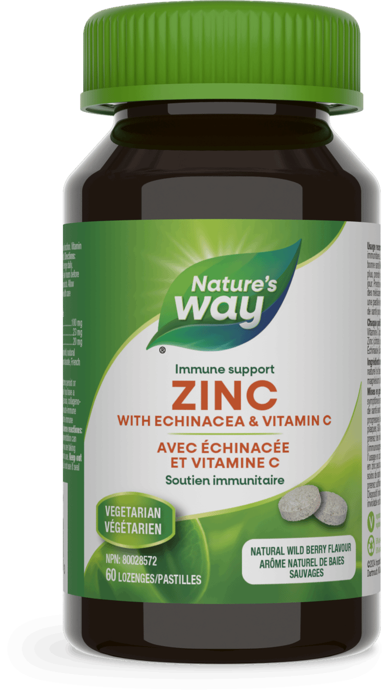 Nature's Way - ZINC with ECHINACEA & VITAMIN C