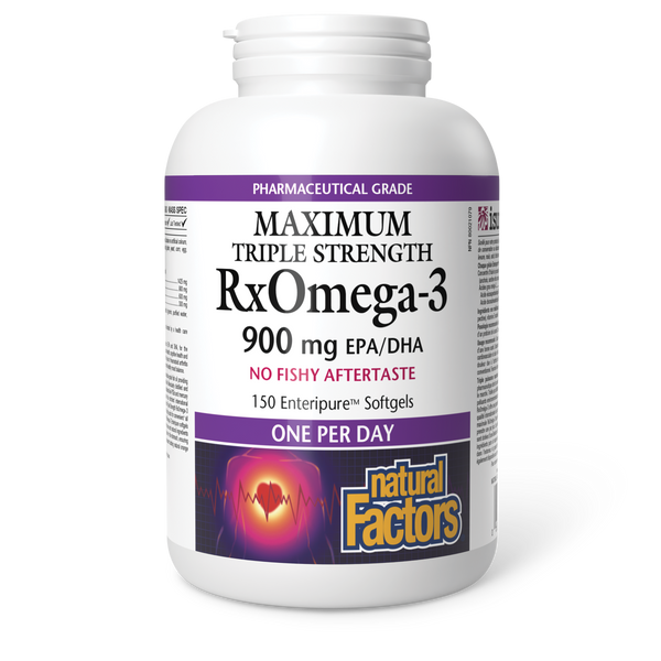 Thumbnail of Natural Factors - MAXIMUM TRIPLE STRENGTH RxOMEGA-3