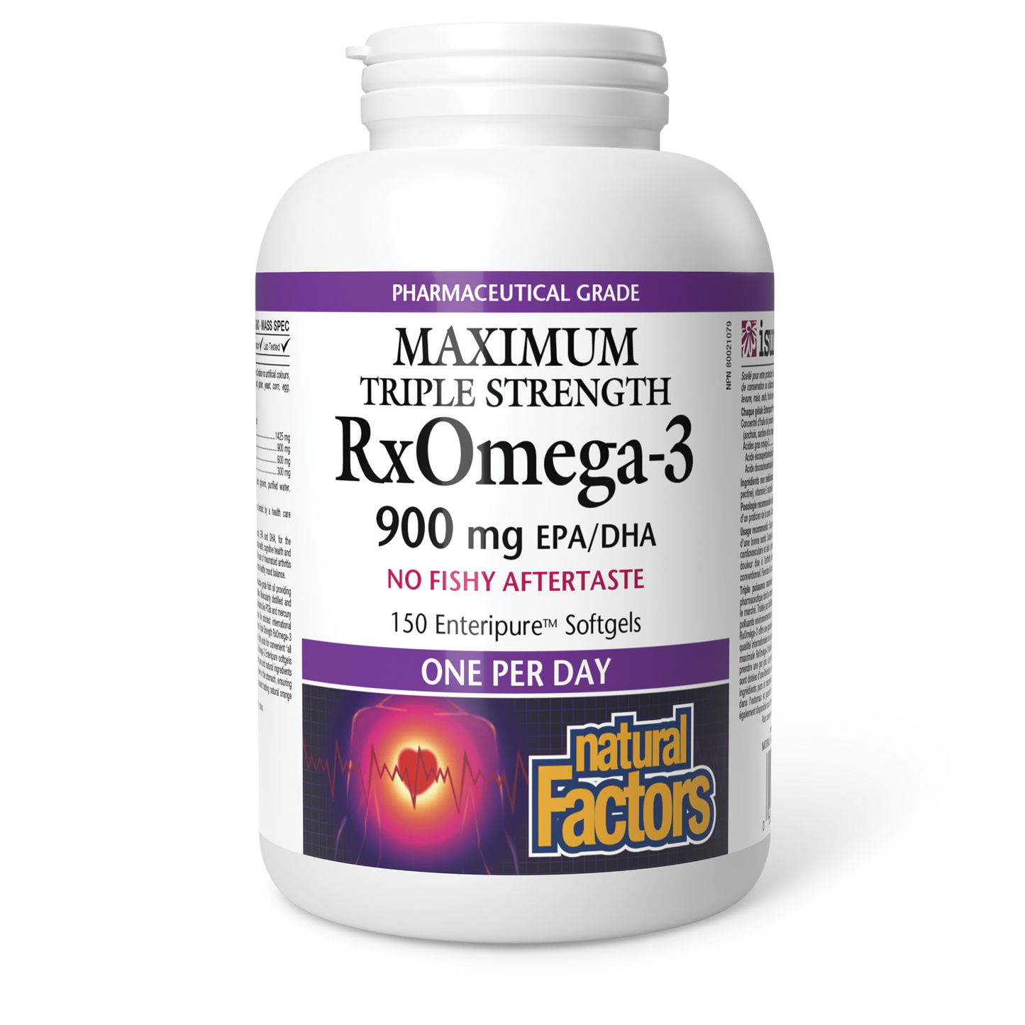 Natural Factors - MAXIMUM TRIPLE STRENGTH RxOMEGA-3