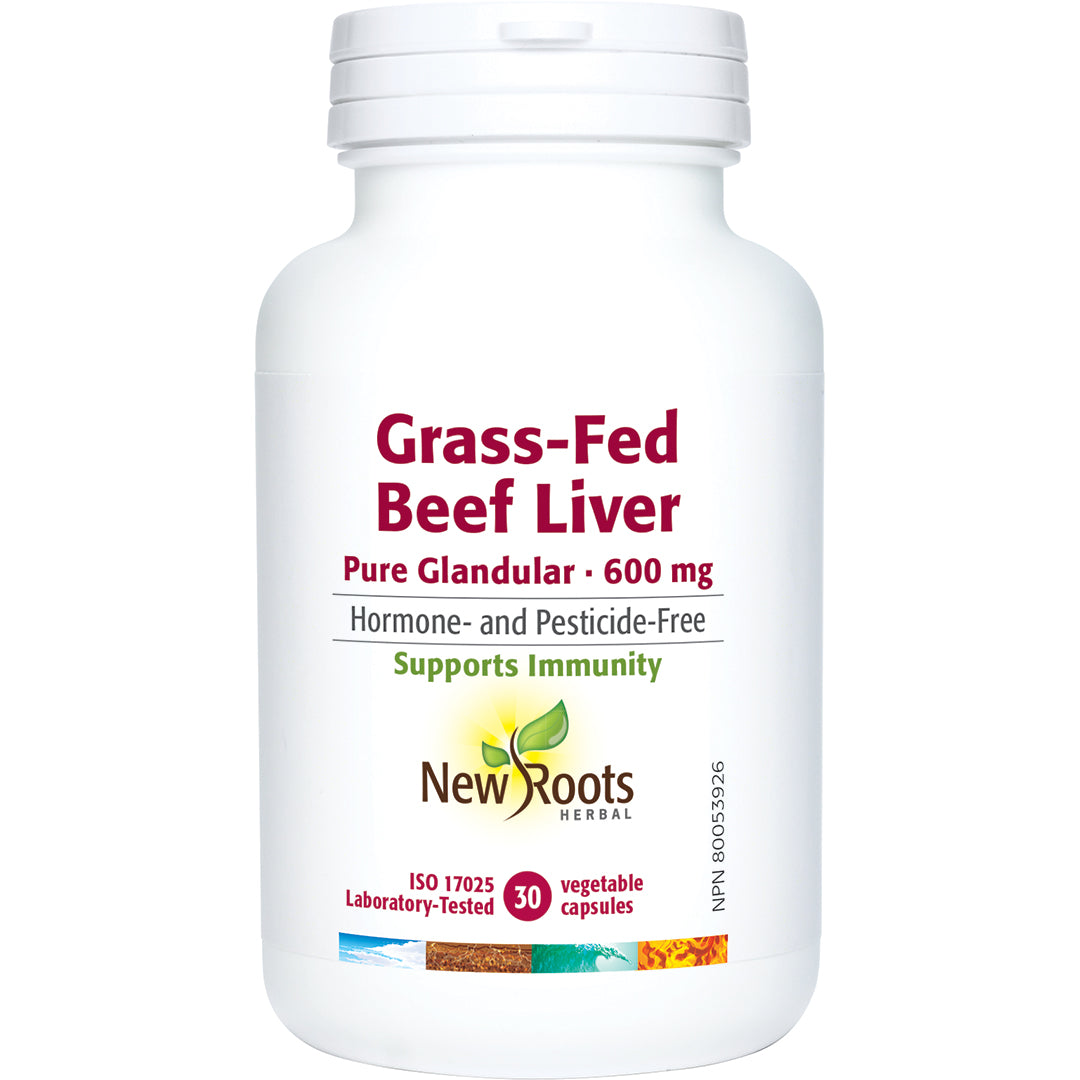 New Roots Herbal - GRASS-FED BEEF LIVER