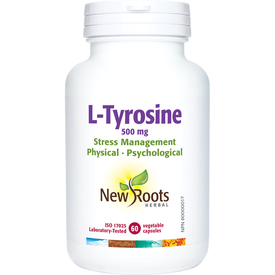 New Roots Herbal - L-TYROSINE - 500 mg