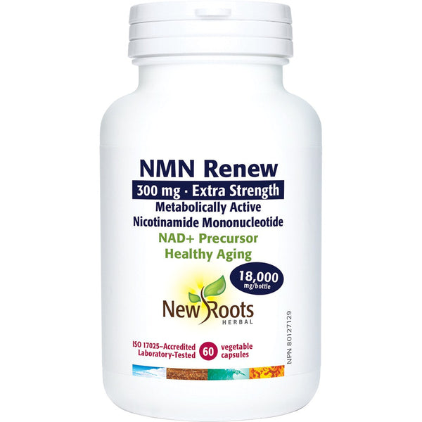 New Roots Herbal - NMN Renew 300mg 60caps NR