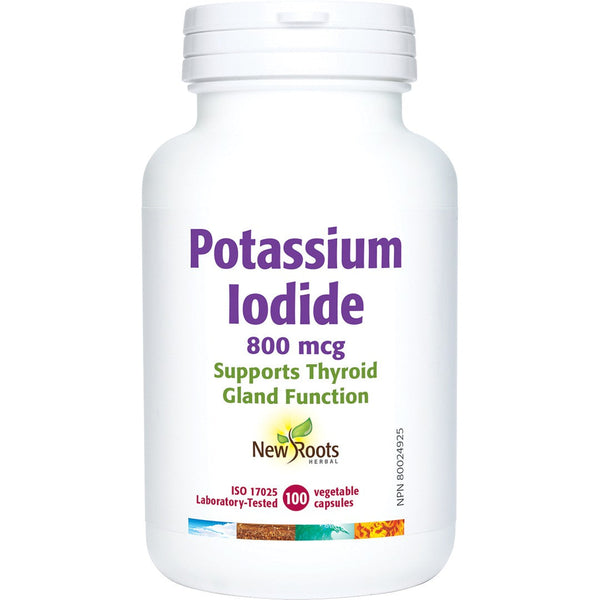 New Roots Herbal - POTASSIUM IODIDE - 800 mcg