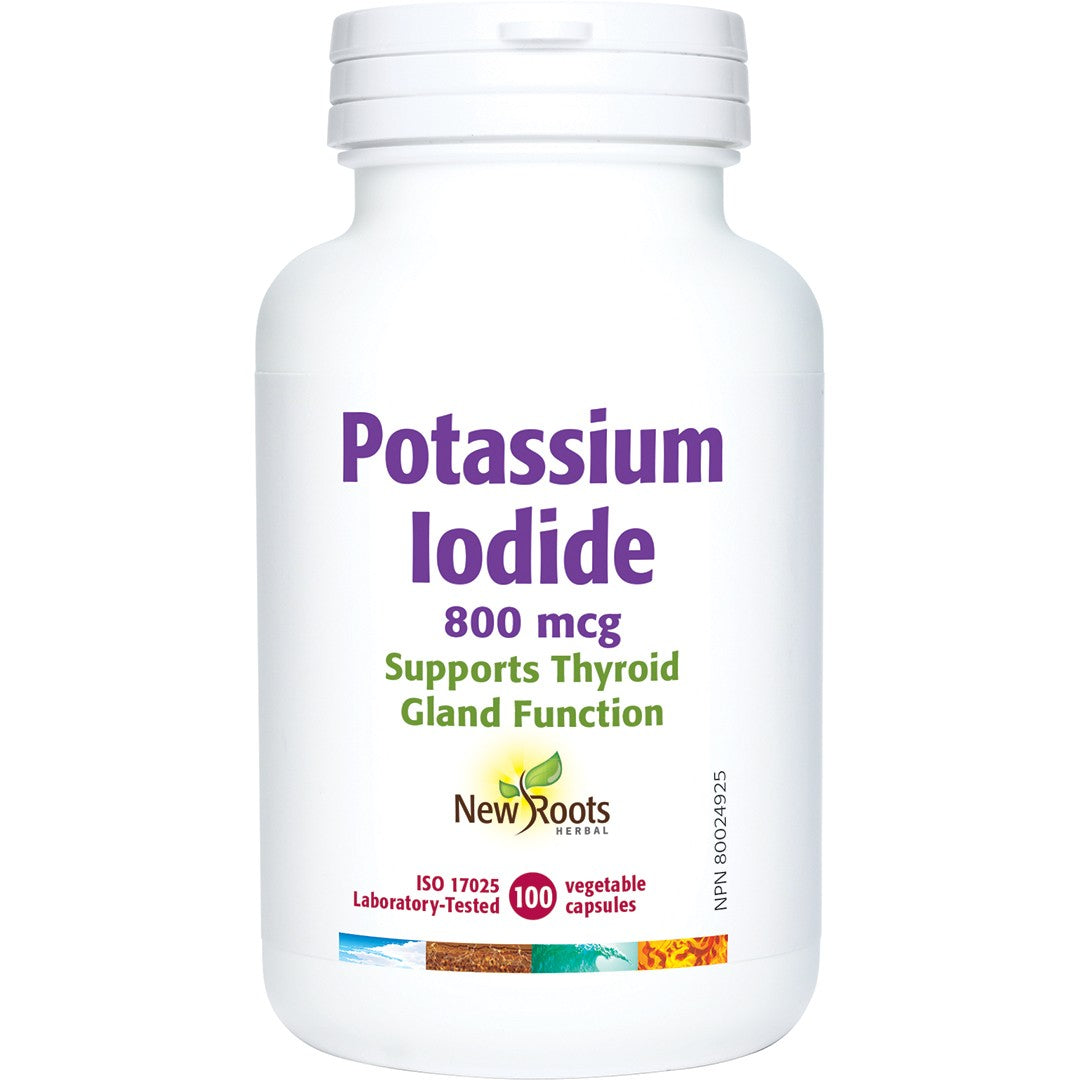 New Roots Herbal - POTASSIUM IODIDE - 800 mcg