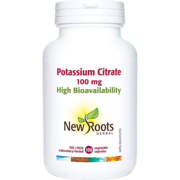 New Roots Herbal - POTASSIUM CITRATE - 100 mg