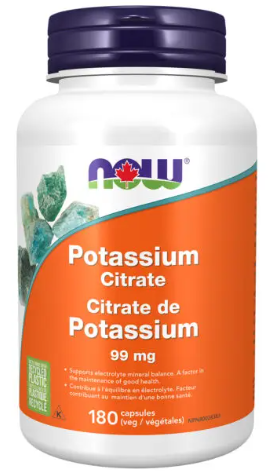 NOW - Potassium Citrate 99mg