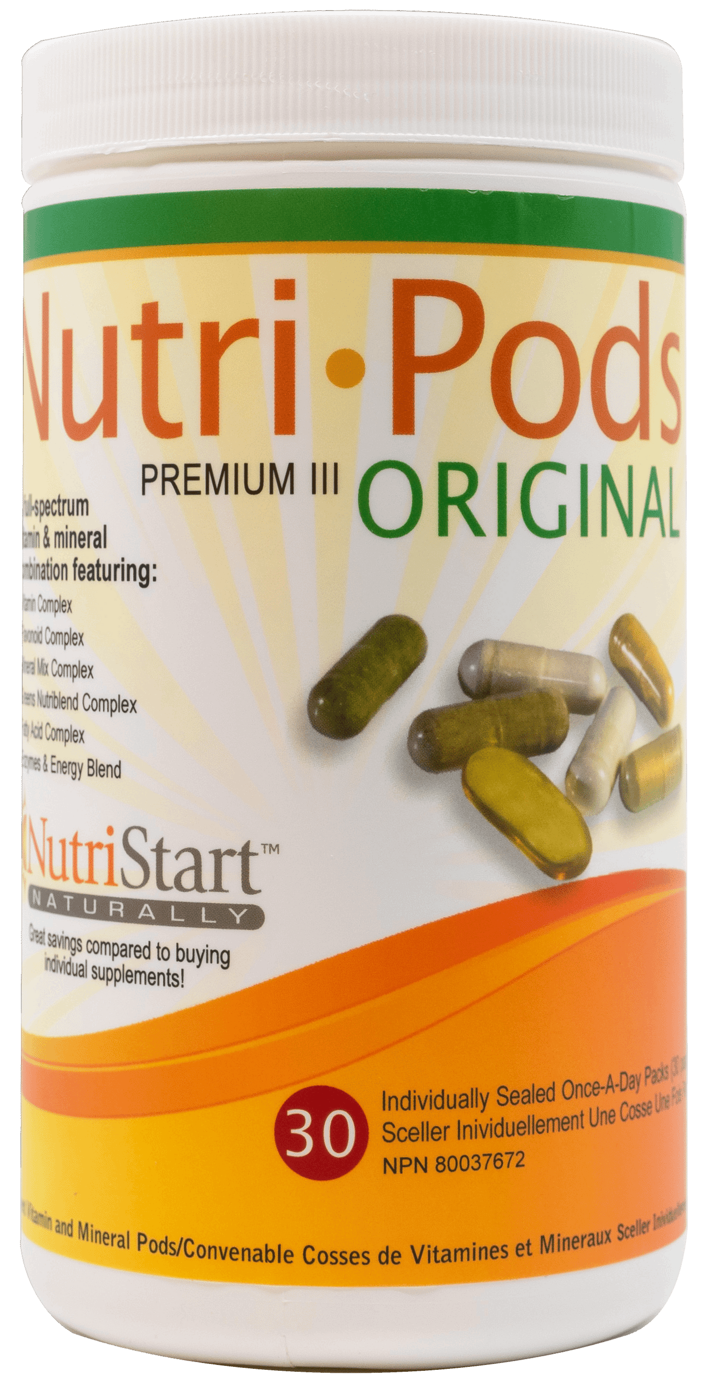 NutriStart Naturally - NUTRI-PODS PREMIUM IIl