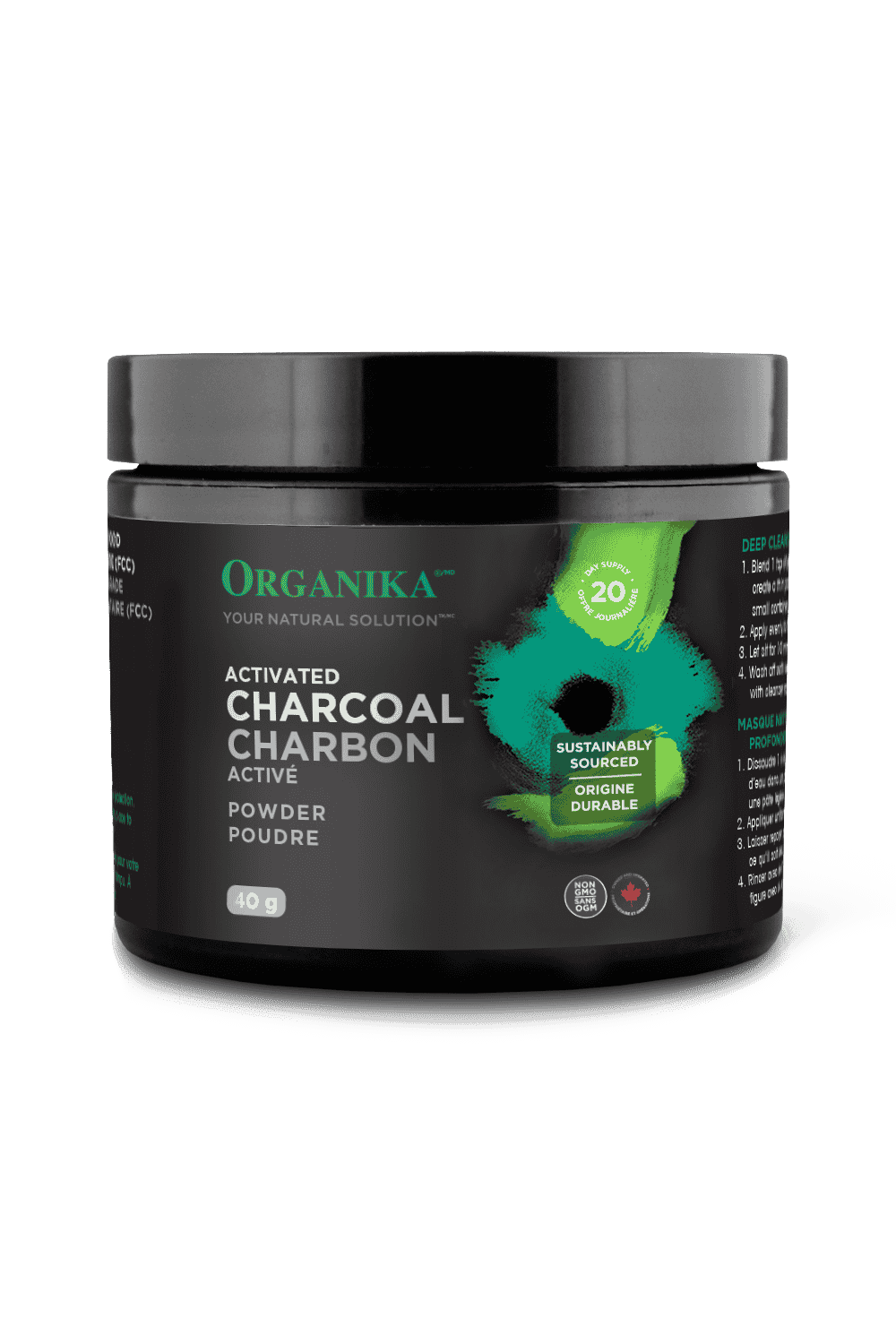 Organika - ACTIVATED CHARCOAL POWDER