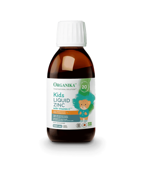 Organika - KIDS LIQUID ZINC WITH VITAMIN C - Sweet Orange