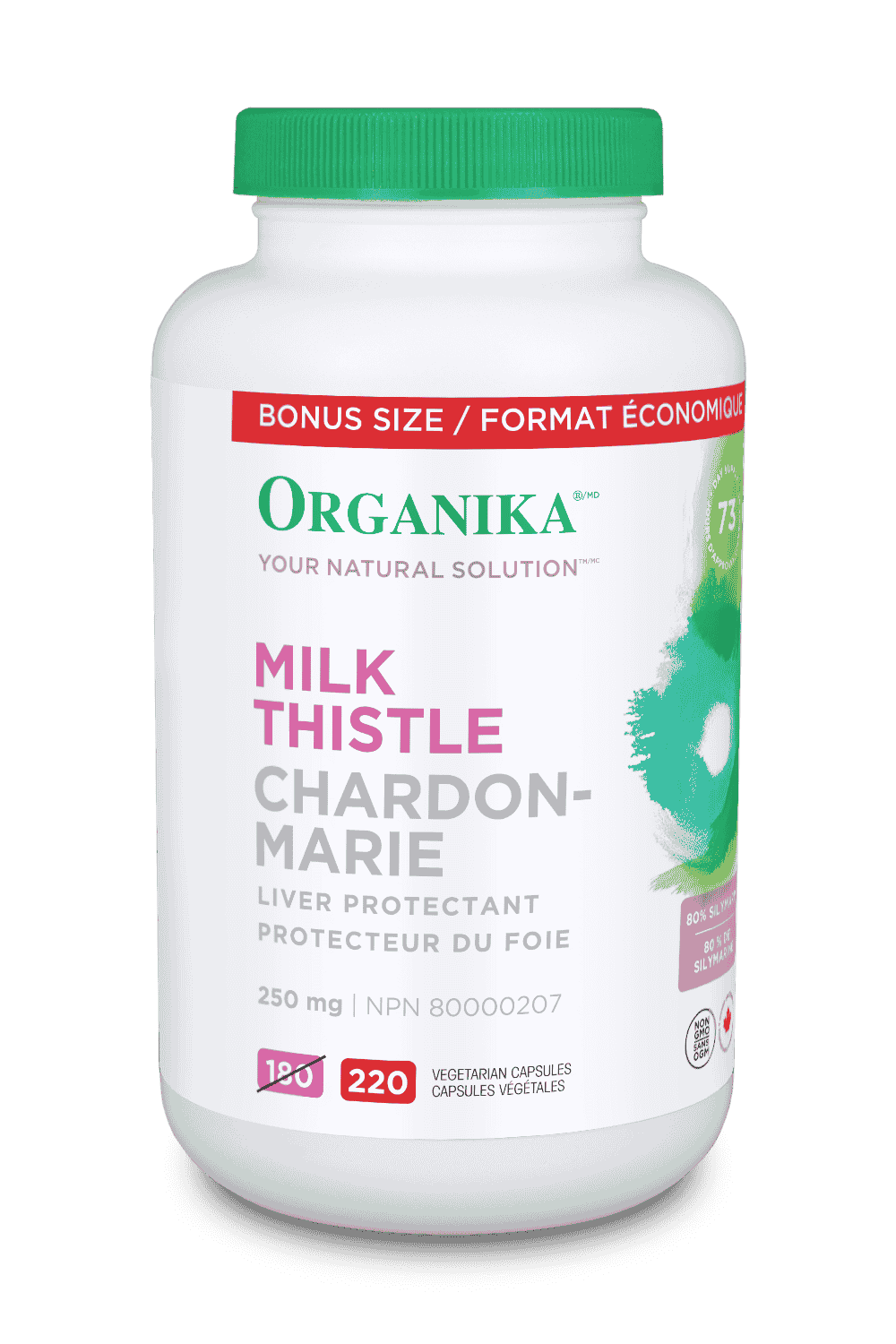 Organika - MILK THISTLE - Bonus Size