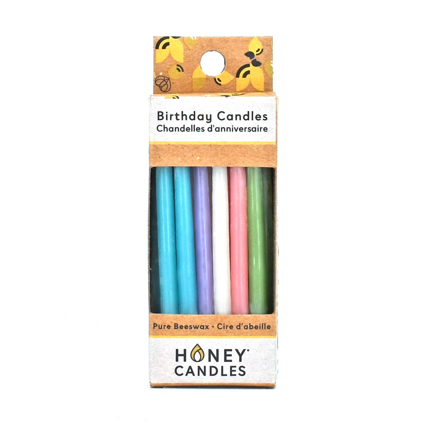 Honey Candles - Honey Candles Birthday Candles Pastel (20) Pack