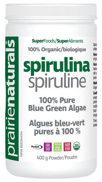 Prairie Naturals - SPIRULINA POWDER