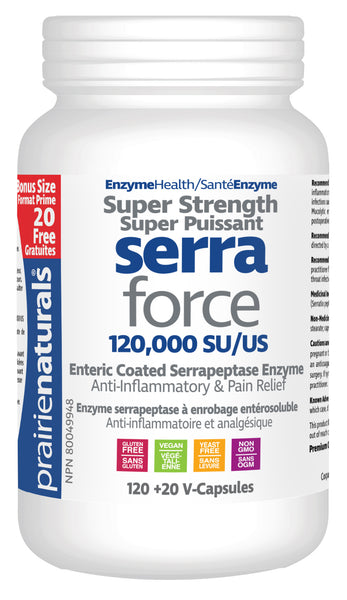 Thumbnail of Prairie Naturals - SUPER STRENGTH SERRA FORCE - 120,000 SU - Bonus Size