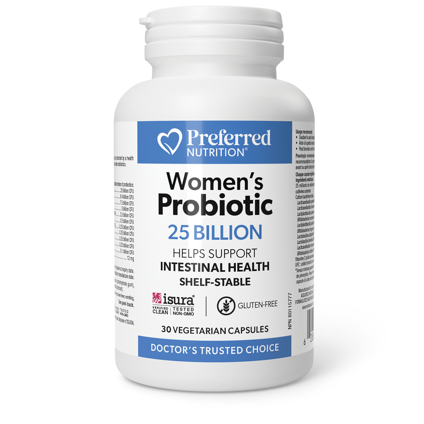 Preferred Nutrition - Women's Probiotic 25 Billion 30vcaps