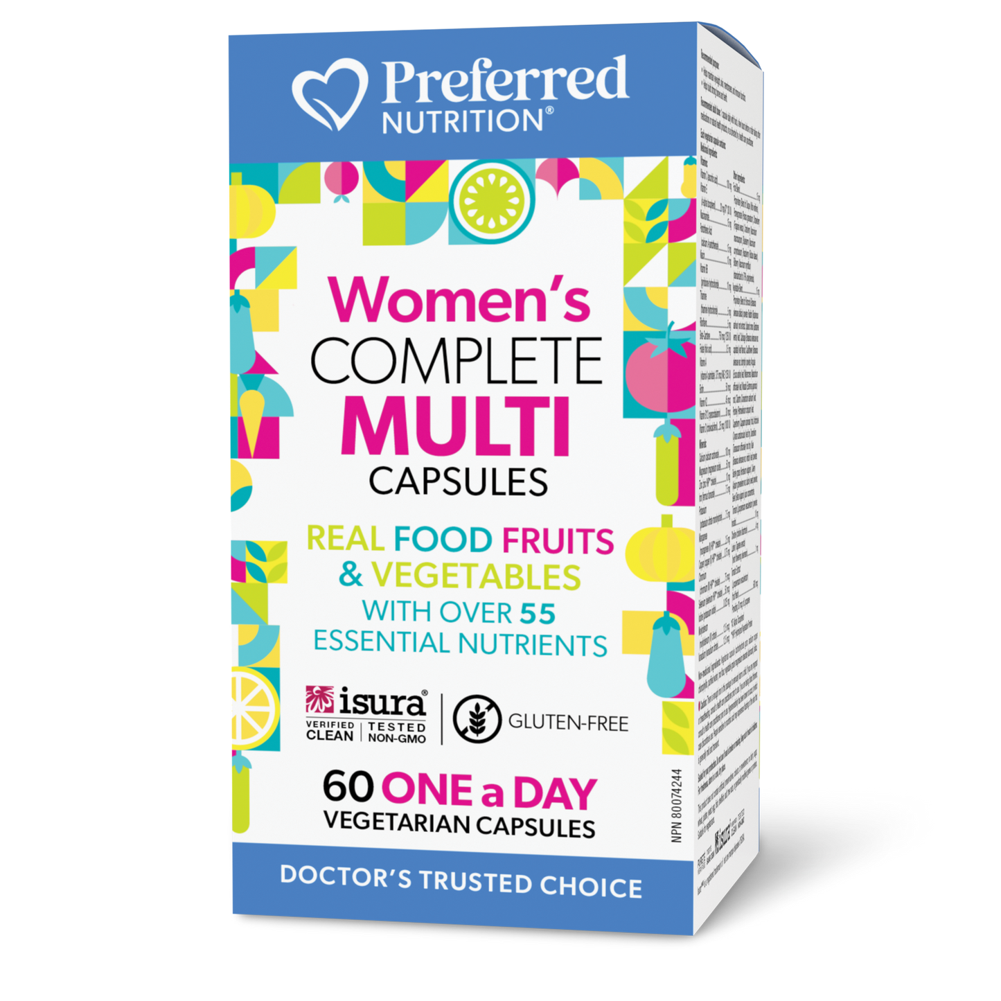 Preferred Nutrition - Women's Complete Multi 60vcaps