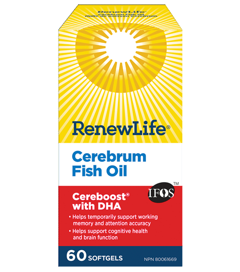 Renew Life - CEREBRUM FISH OIL