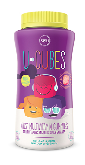 Sisu - U-CUBES KIDS MULTIVITAMIN GUMMIES